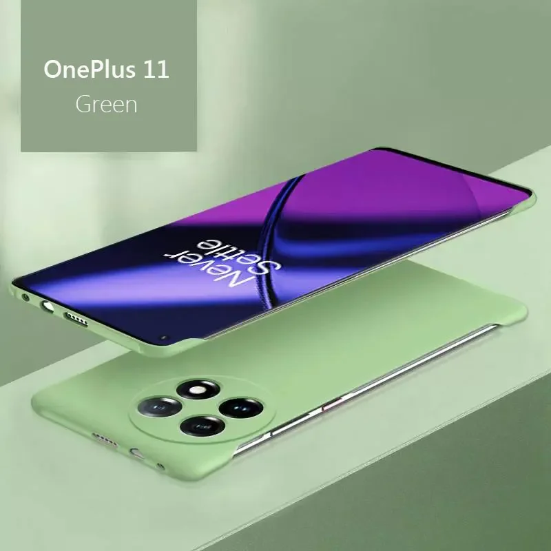 Capa traseira dura fosca fina para oneplus 10 pro 11 10t ace pro racing 8 8t 9r 9 pro 9rt one plus 10 pro 5g coque à prova de choque