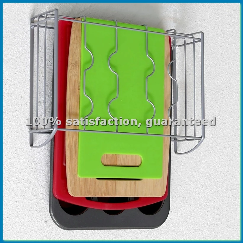 

Органайзер-держатель для дверцы шкафа, многофункциональная подвесная полка-A69M