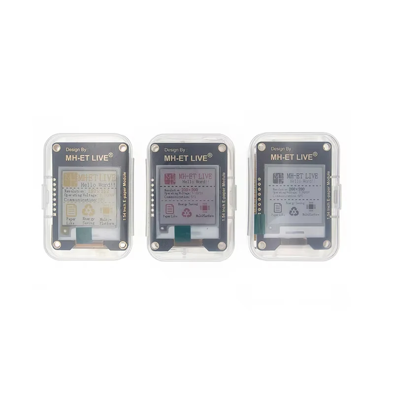 1.54 Inch E-Ink E-Paper Display Screen SPI Support Global Part EPaper EInk 1.54