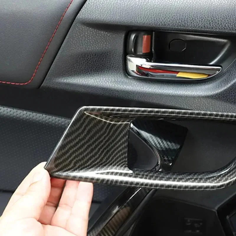 

For Car Handle Bowl Door Inner Decoration Cover Sticker New for Toyota 86 Subaru BRZ 2012-2020