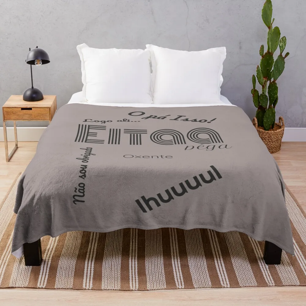 

Brazilian regional words Throw Blanket Tourist christmas decoration Thin Summer Blankets