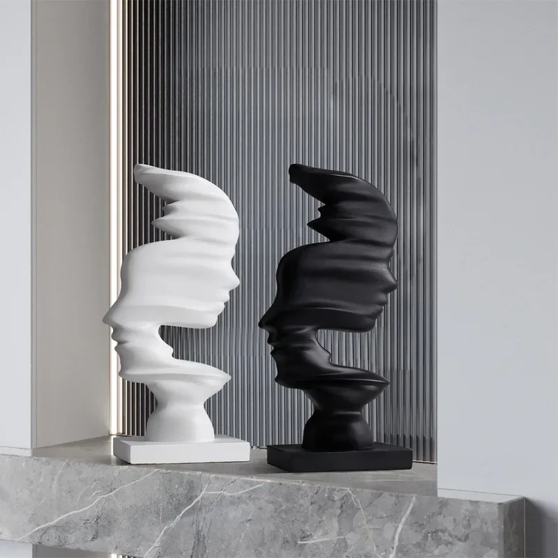 Modern Creative Abstract Human Art Ornament Home TV Cabinet Office Decorations Crafts