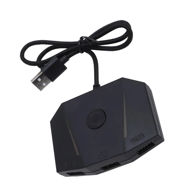 Mouse Keyboard Adapter Widely Compatible Mouse Keyboard Converter 3.5mm Jack APP Control Simple Setup USB Interface for X/S