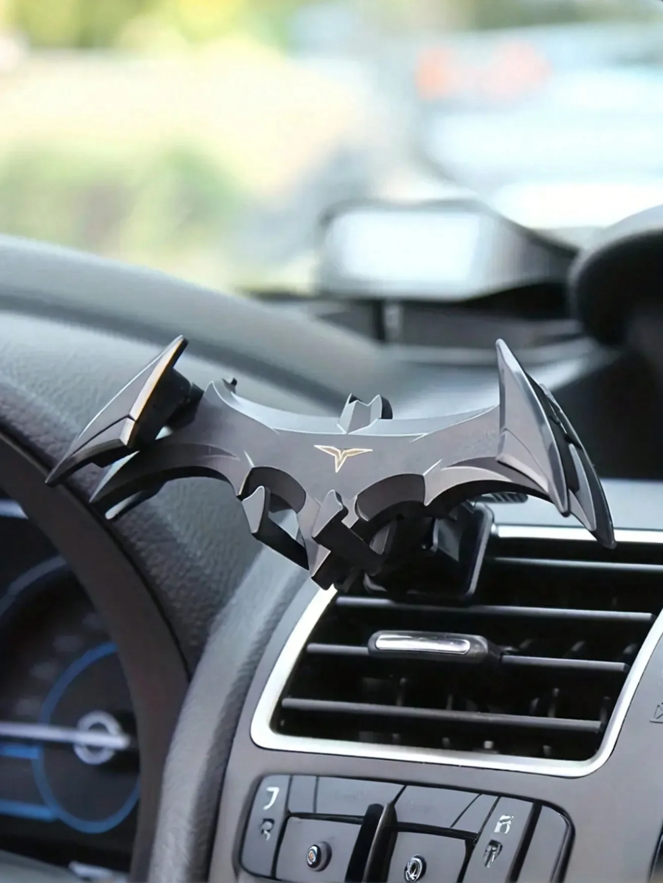 Cool Bat Ventilation Mechanical Gravity Car Phone Holder, Creative Car Ventilation Phone Holder, Unique Phone Holder, Car Access