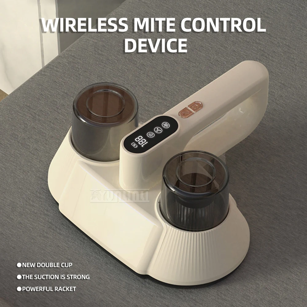 Aspirazione potente portatile per la pulizia del letto Aspirapolvere domestico senza fili