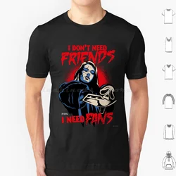 Jill Scream T Shirt Cotton Men Women DIY Print Scream Ghostface Jill Pop Movie Pop Culture Cinema Terror Horror