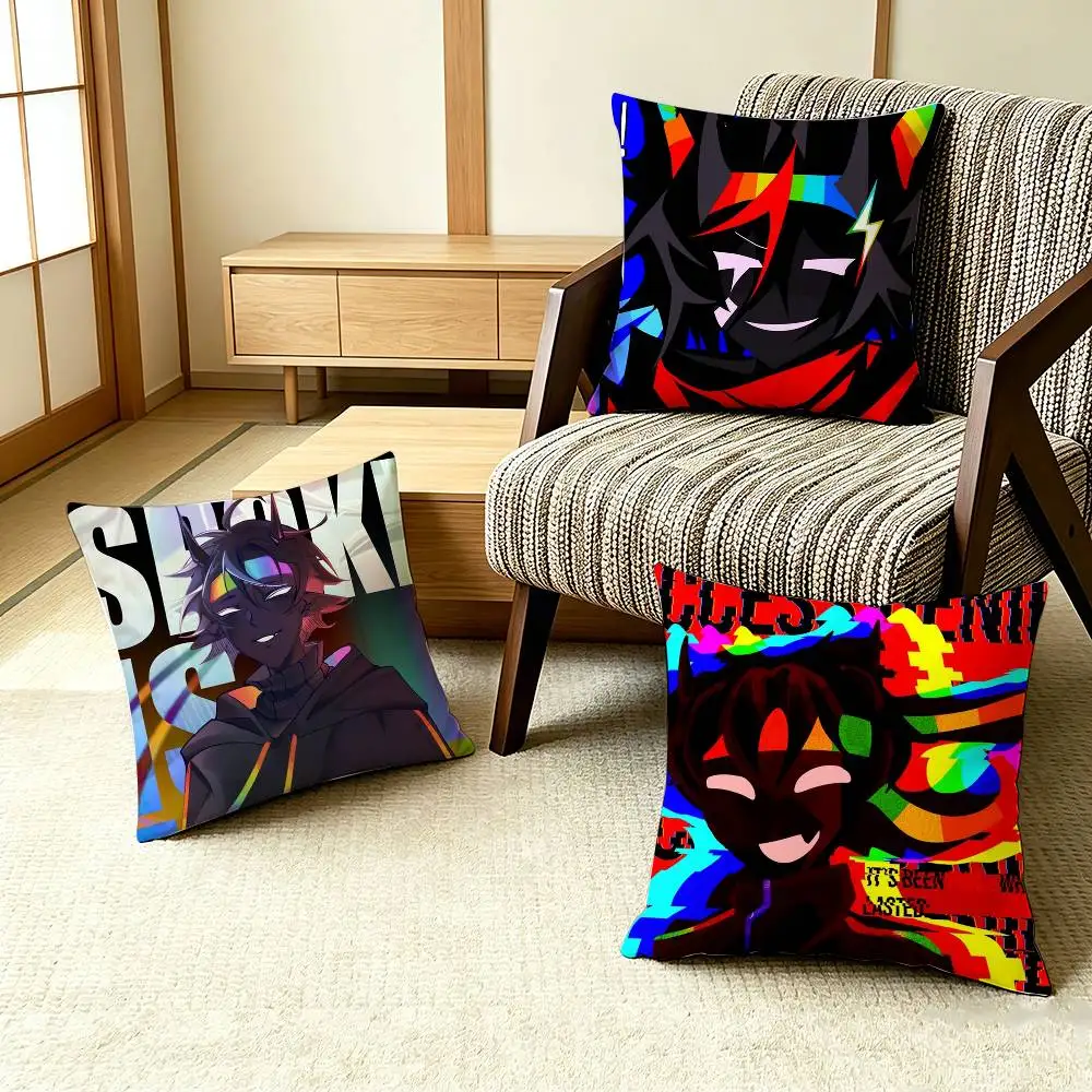 COOL S-SpokeIsHere Spoke   Pillow Case Pattern Printed Pillowcase For Living Room Sofa Cushion Cover