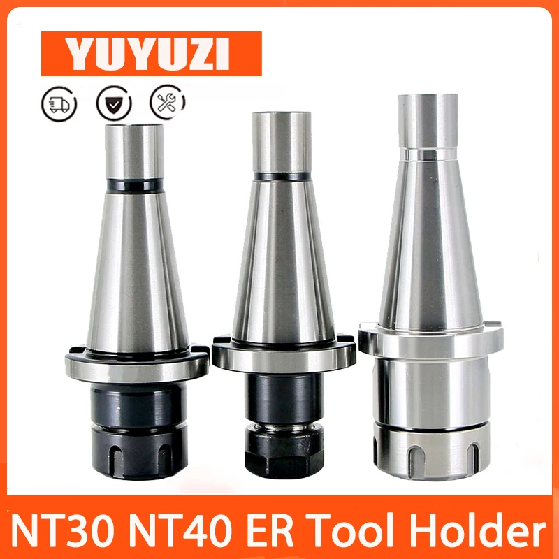 

NT30 NT40 ER11 ER16 ER20 ER25 ER32 ER40 Tool Holder ISO30 ISO40 NT ER Tool Hold Collet 7:24 For Cnc Milling Machine Tool Spindle