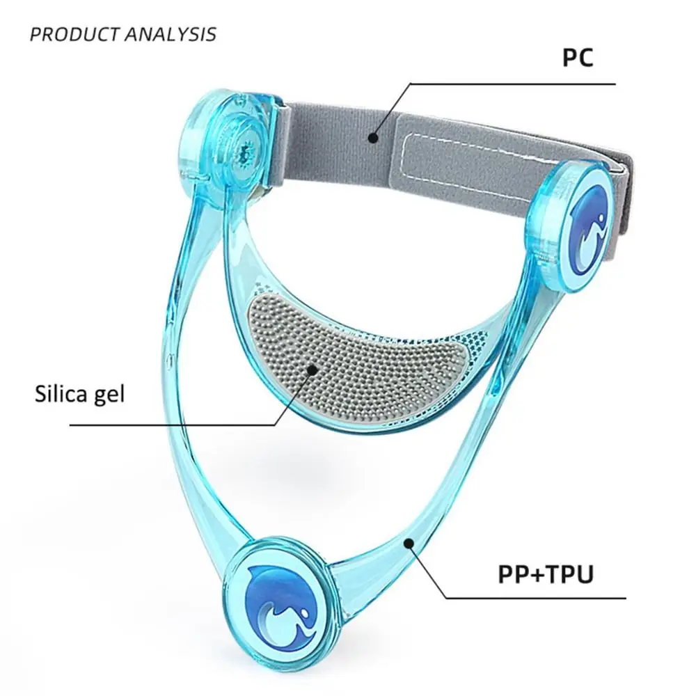 

Adjustable Neck Brace TPU Foldable Cervical Collar Neck Correction Cervical Spine Relief Neck Traction Device Office and Home