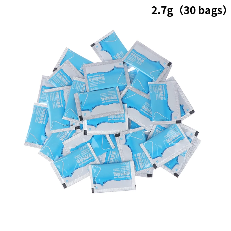 Nasal Wash Salt Rinse Mix Allergic Rhinitis Relief Nose Cavity Protector Irrigation Adults Children Nose Cleaner