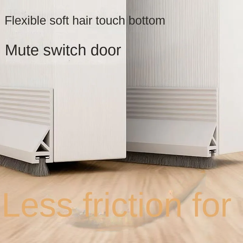 Door Seam Door Bottom Sealing Strip Anti-theft Door Frame Bottom Windproof Soundproof Wooden Door Adhesive Strip Insect Proof