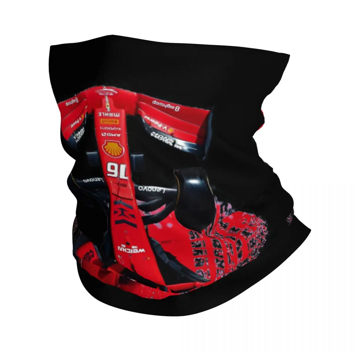 

Ferrari Bandana Neck Gaiter Motorcycle Club F1 Car Race Wrap Scarf Cycling Scarf Hiking Unisex Adult Windproof