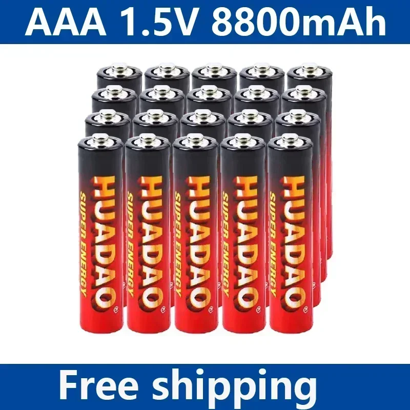 New 1.5V AAA Rechargeable Battery 8800mah AAA 1.5V New Alkaline Rechargeable Batery for Led Light Toy Mp3 wait