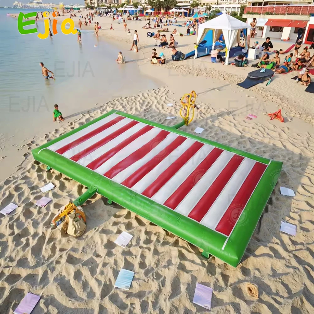 Colchón inflable grande de PVC para niños y adultos, almohadilla de salto suave inflable para saltar, almohadilla hinchable para patio de juegos y parque de atracciones