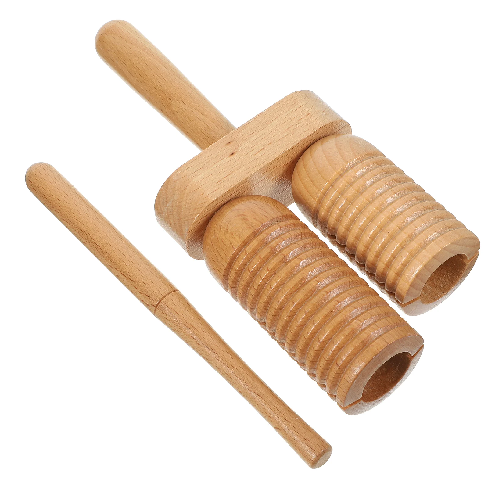 Clapper Threaded High and Low Hammers Child Block Percussion Instruments