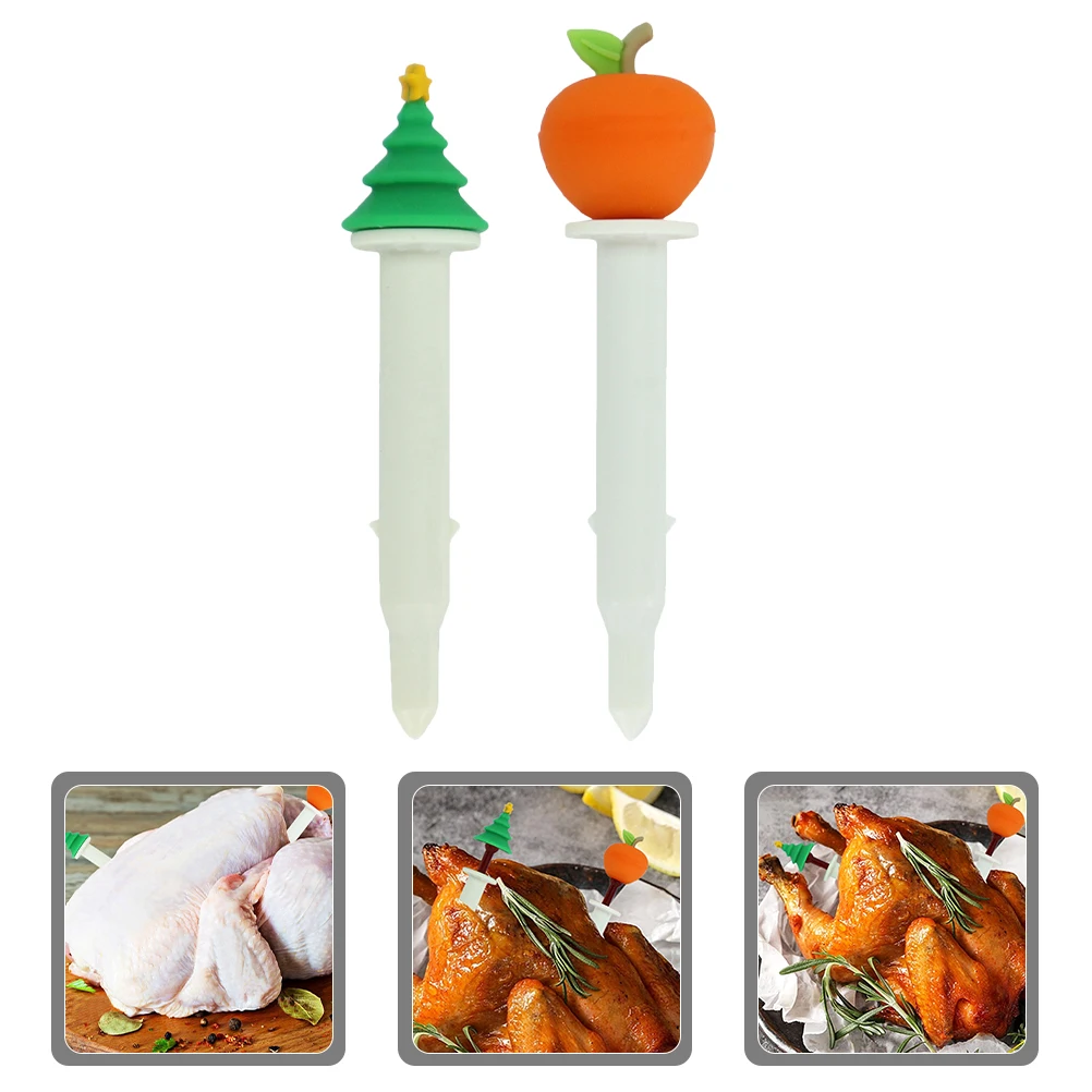 

2pcs Bbq Instant Read Meat Thermometer Oven Safe Stainless Steel Food Temperature Gauge For Grilling Baking Dial Thermometer