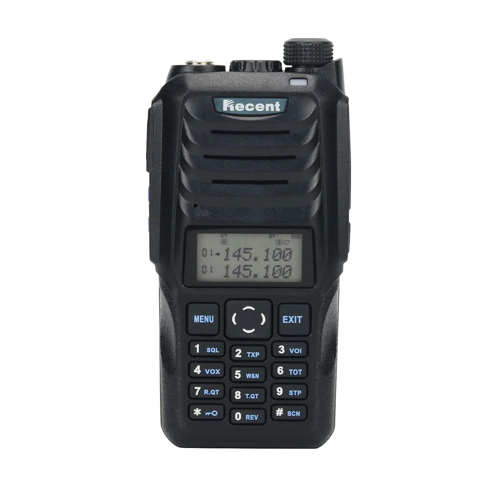 RS-589 Profissional 10W 12KM VHF UHF Rádio Walkie Talkie Transceptor Portátil Portátil com Lanterna LED