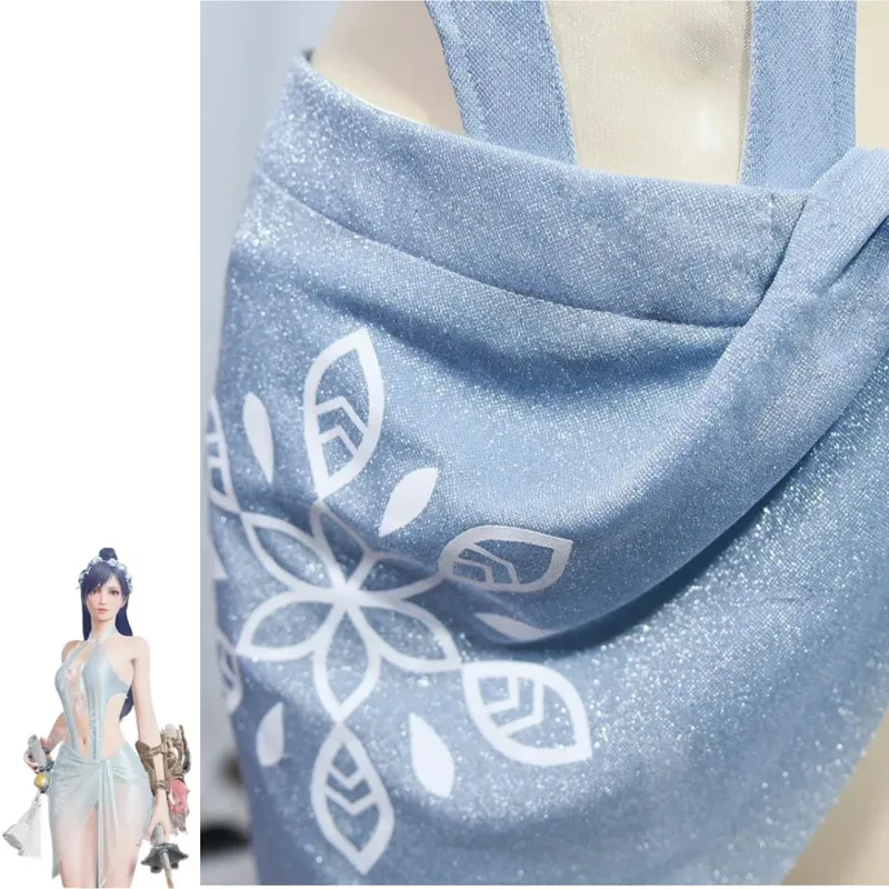 Аниме-игра Naraka: Bladepoint Justina Gu, карнавальный костюм, униформа для ролевых игр, летний купальник, парик бикини, женский сексуальный карнавальный костюм6;