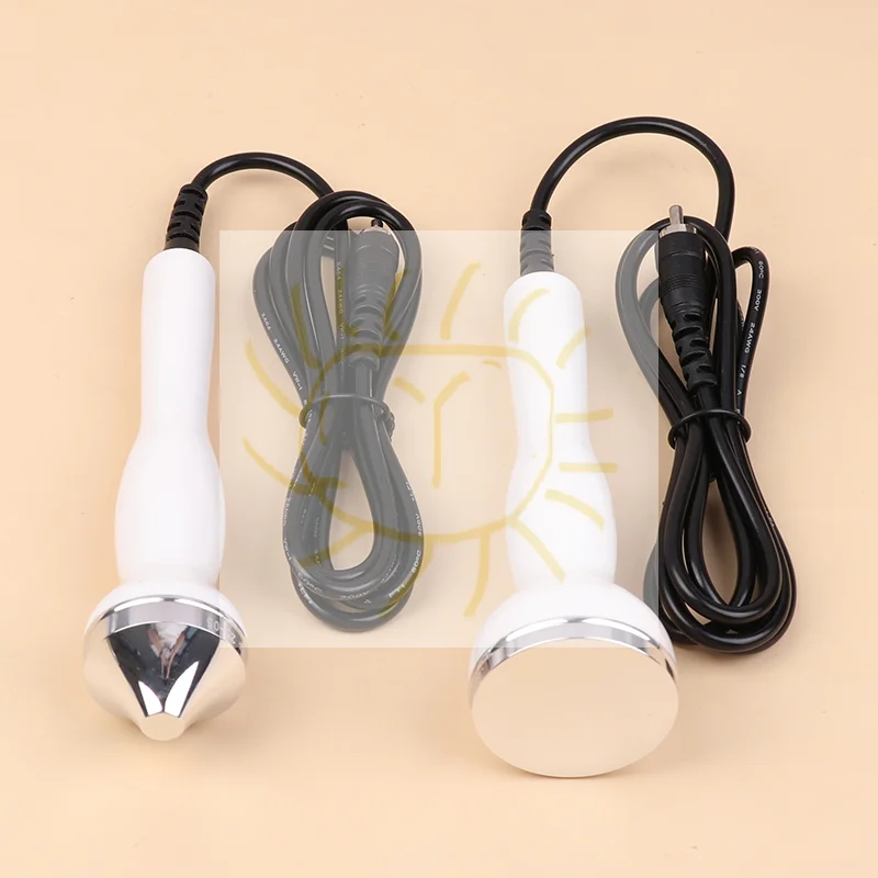 Akcesorium do ultradźwiękowego urządzenia kosmetycznego - płaska końcówka sondy do ultradźwiękowej terapii twarzy i oczu