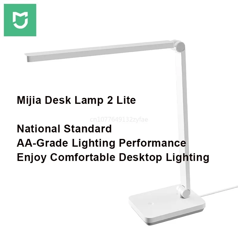 

Настольная лампа Mijia 2 Lite Ra90 для чтения, складная, с 3-осевым кронштейном, 3 уровнями яркости, для рабочего стола и прикроватная ночная лампа
