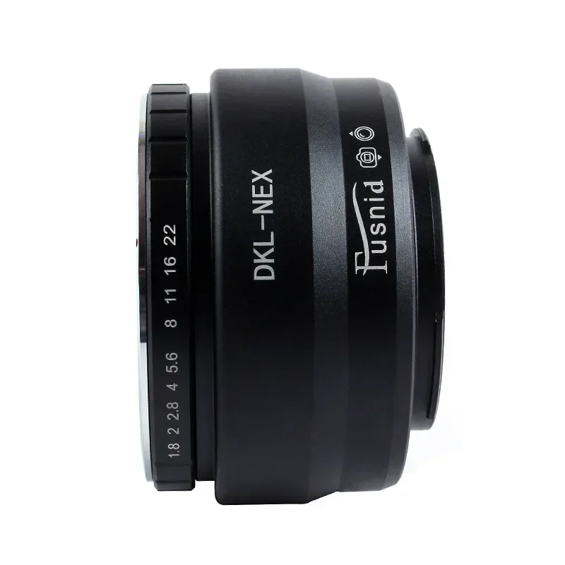 DKL Deckel Retina Lens to E Mount Camera Adapter Ring per Sony NEX 7 6 5 C3 VG10 A6000 A6100 A6300 A5100 A7R A7S