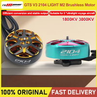 Rcinpower GTS V3 2104 LIGHT M2 1800KV 3000KV 3-6s Brushless Motor Gun Metal Gold Teal Blue Pink for RC Drone FPV Racing Model