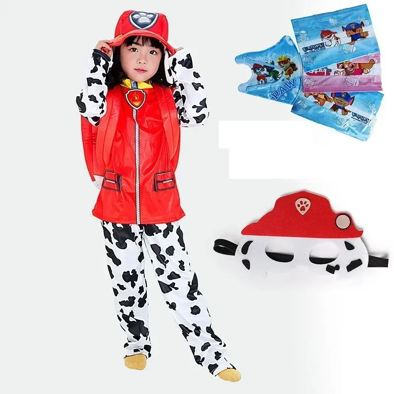 ตระเวน ryure คอสเพลย์เด็กสาววันเกิดกัปตันเครื่องแต่งกายการ์ตูนสุนัขลาดตระเวน ryyder party rode คริสต์มาสของขวัญฮาโลวีน costum