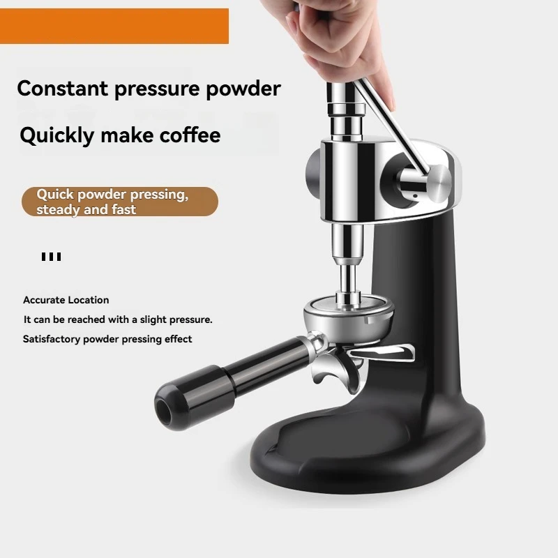 New 58mm Espresso Tamper Calibrated Constant Force Coffee Press Manual Tamper Tool for 58mm Portafilter Espresso Machine Accesso