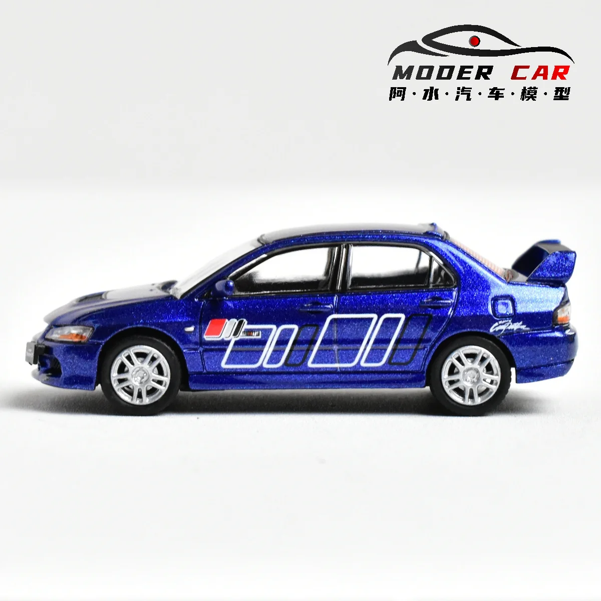 

MC 1:87 HO Сувенир EVO 9-го поколения Дисплей пластиковый Литая под давлением модель автомобиля