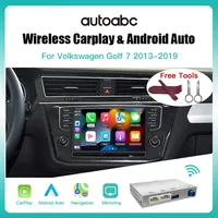 Wireless Carplay Android Auto For Volkswagen Golf 7 With MIBI System Multimedia Accessory Mirror Link AirPlay Supported Cameras