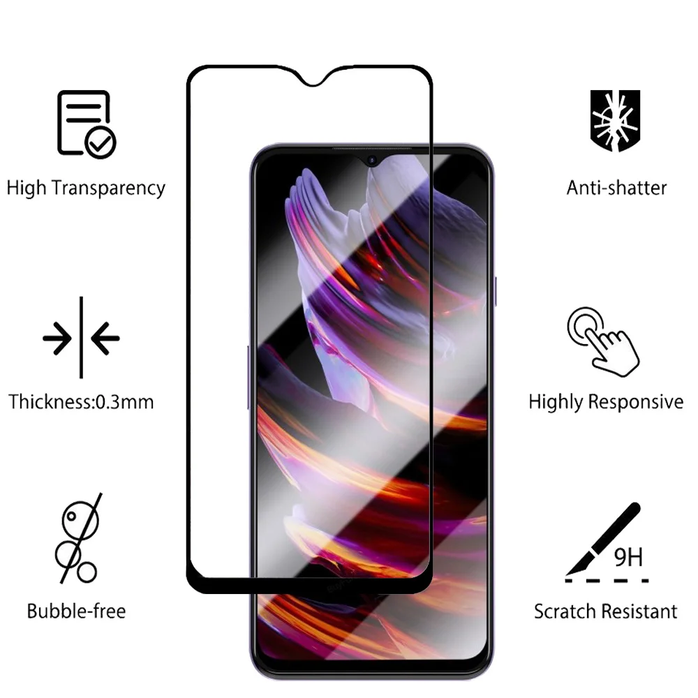 Pelicula, Front Tempered Glass For Cubot P80 2023 Screen Protectors Cubot P80 cristal templado CubotP80 protector pantalla Cubot P 80 verre trempé