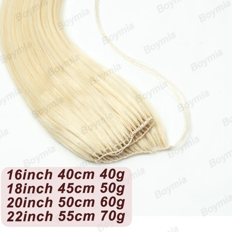 ريشة الشعر ملحقات الشعر البشري الطبيعي حزم غير ريمي غير مرئية مايكرو حلقة 40 سنتيمتر لحمة 100 السواحل ريشة الشعر التمديد