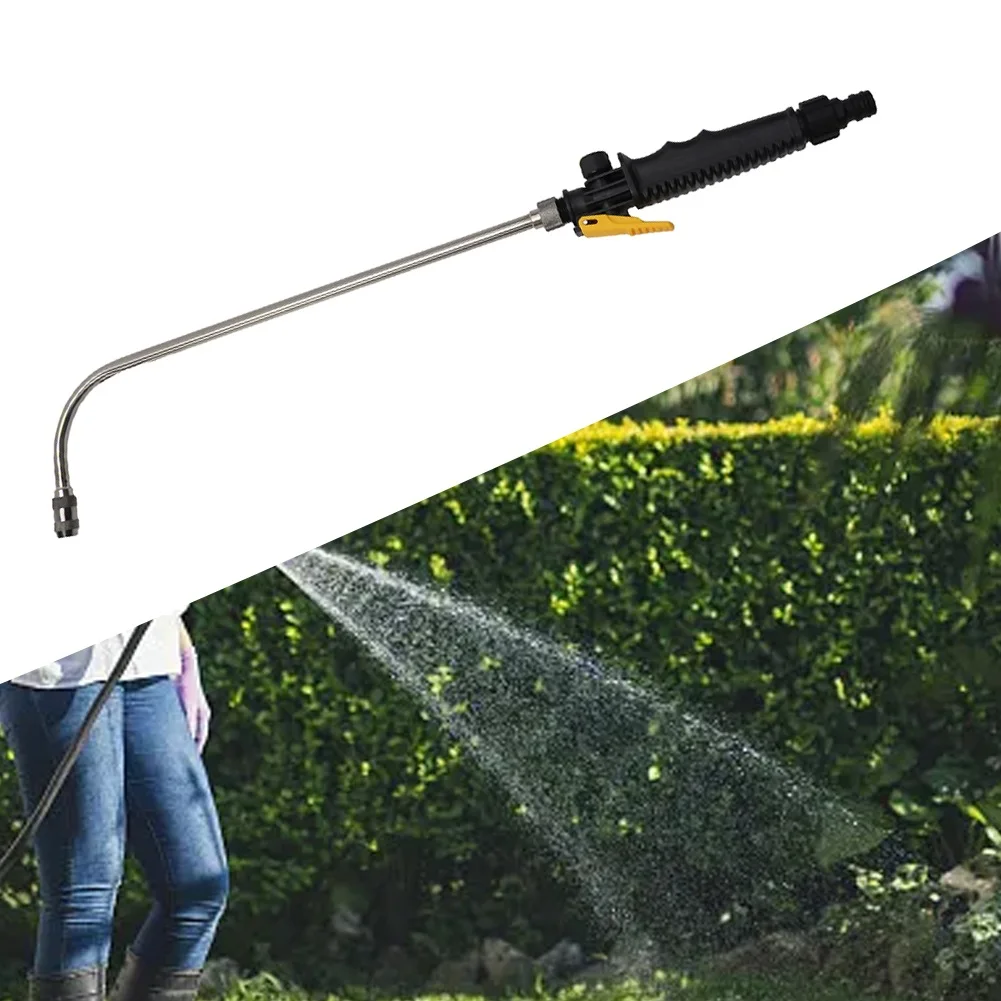 

2-IN-1 Sprayer Wand High Pressure Water Gun Metal Water Gun Jet Garden Hose Nozzle Sprayer Watering Spray Sprinkler