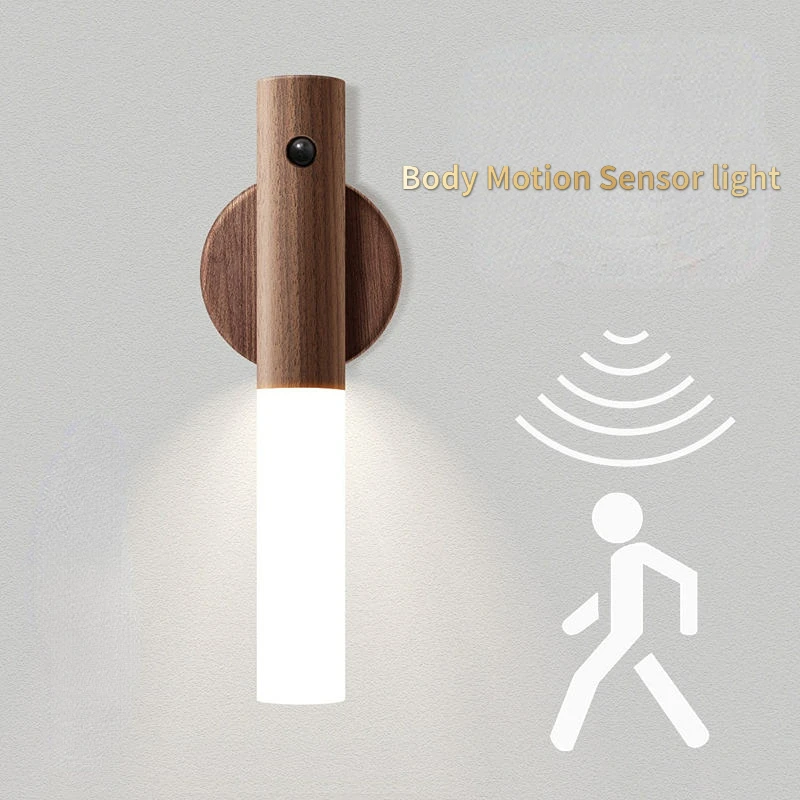 

Body Motion Sensor Night Light Led Home Rechargeable Multifunctional Automatic Hallway Night Light Sensor Light