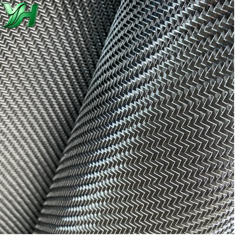 3K 210gsm silver silver fiber twill fabric, suitable for rearview mirror shell modification, lightweight and high strength