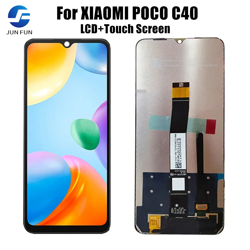 

6.71" Original LCD Display For Xiaomi Pocophone C40 220333QPG LCD Display Touch Screen Assembly Replacement For Xiaomi POCO C40