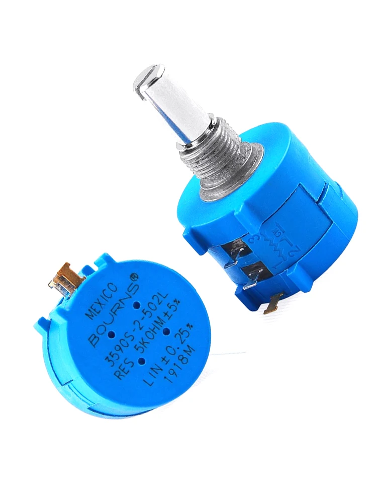 1pcs Precision multi coil winding potentiometer 3590S-2-103L502L104L1K5K10K100K