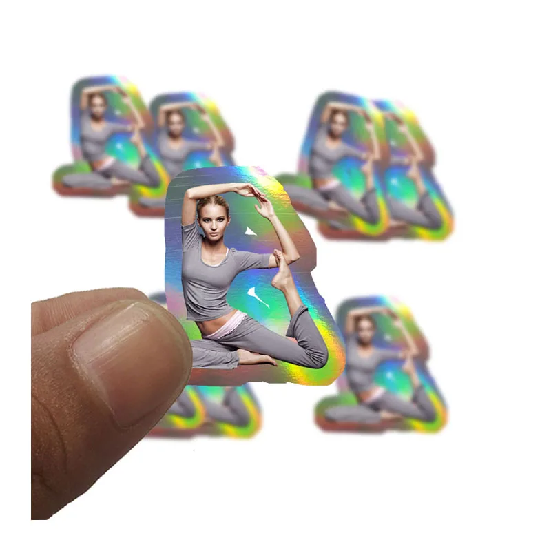 New Product Custom Hologram 3D Self Adhesive Sticker Label