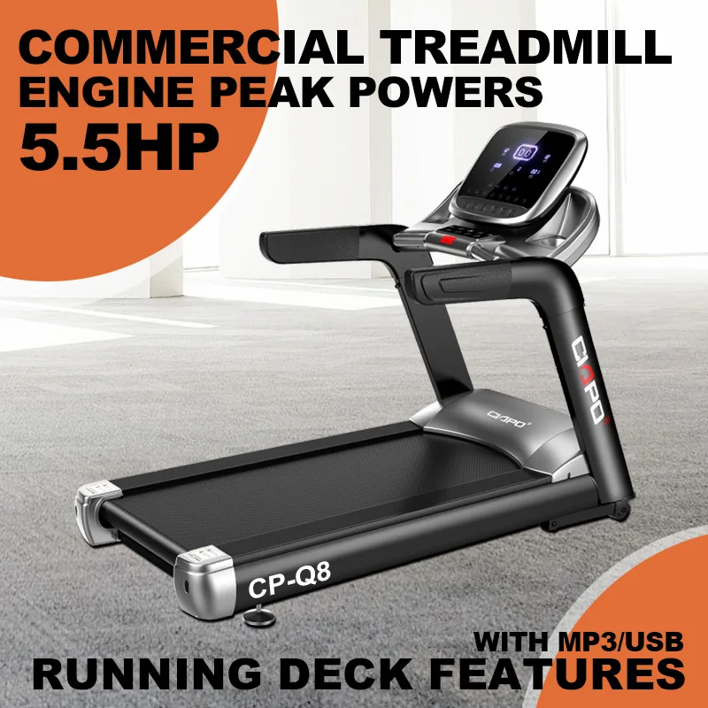 Ciapo CP-Q8 Fashion Design Body Building Fitness Equipment Commercial Treadmill Gym Equipment Treadmill