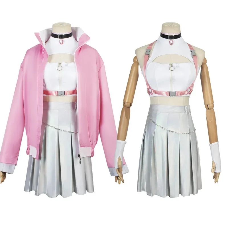 Nikke Viper Cosplay Costume Full Set The Goddess Of Victory Viper Cosplay Costume Wigs Halloween Skirt Suit Women Outfit image 3