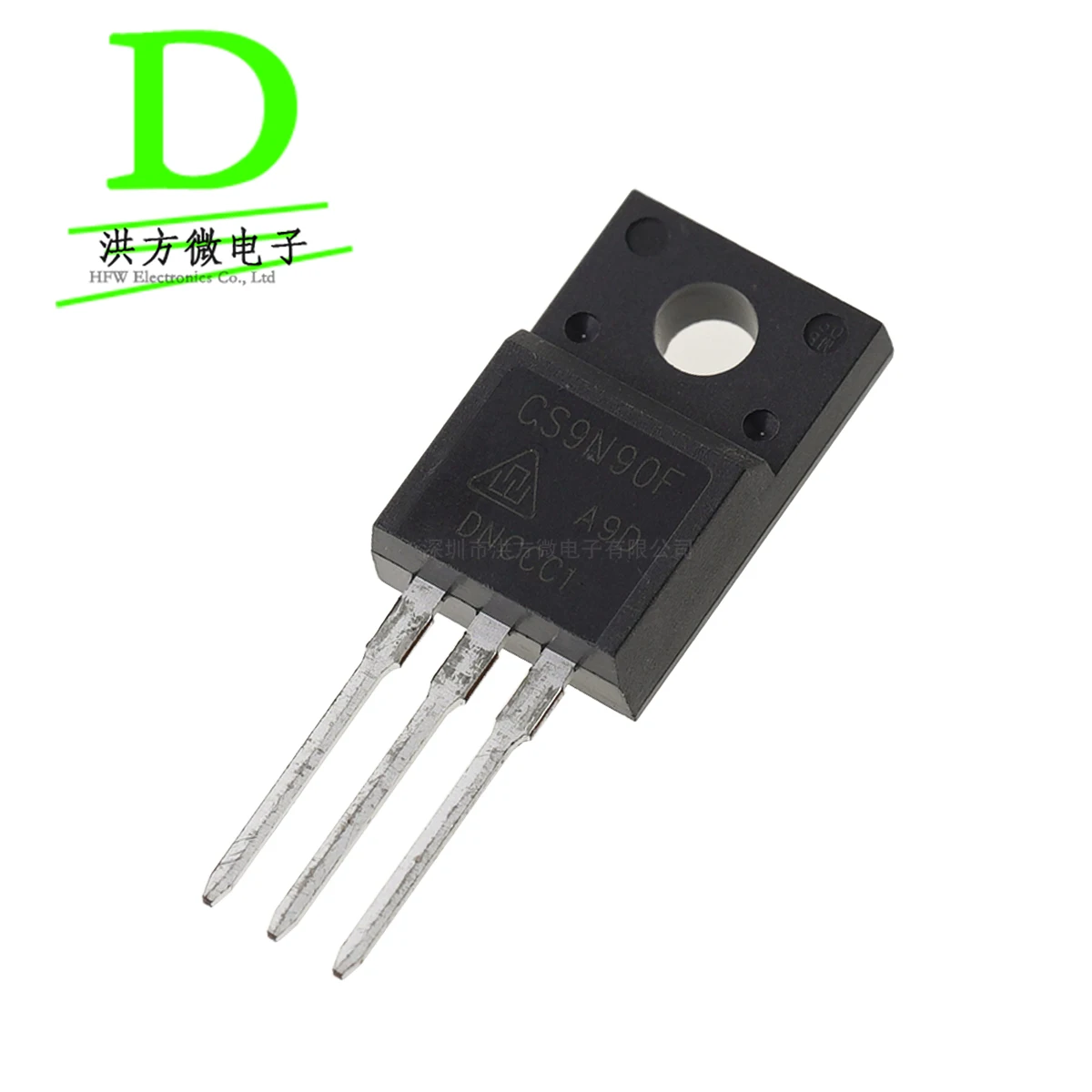 10 قطعة CRMICRO العلامة التجارية MOSFET N-CHANNEL CS10N65FA9R TO-220F 650 فولت 10A