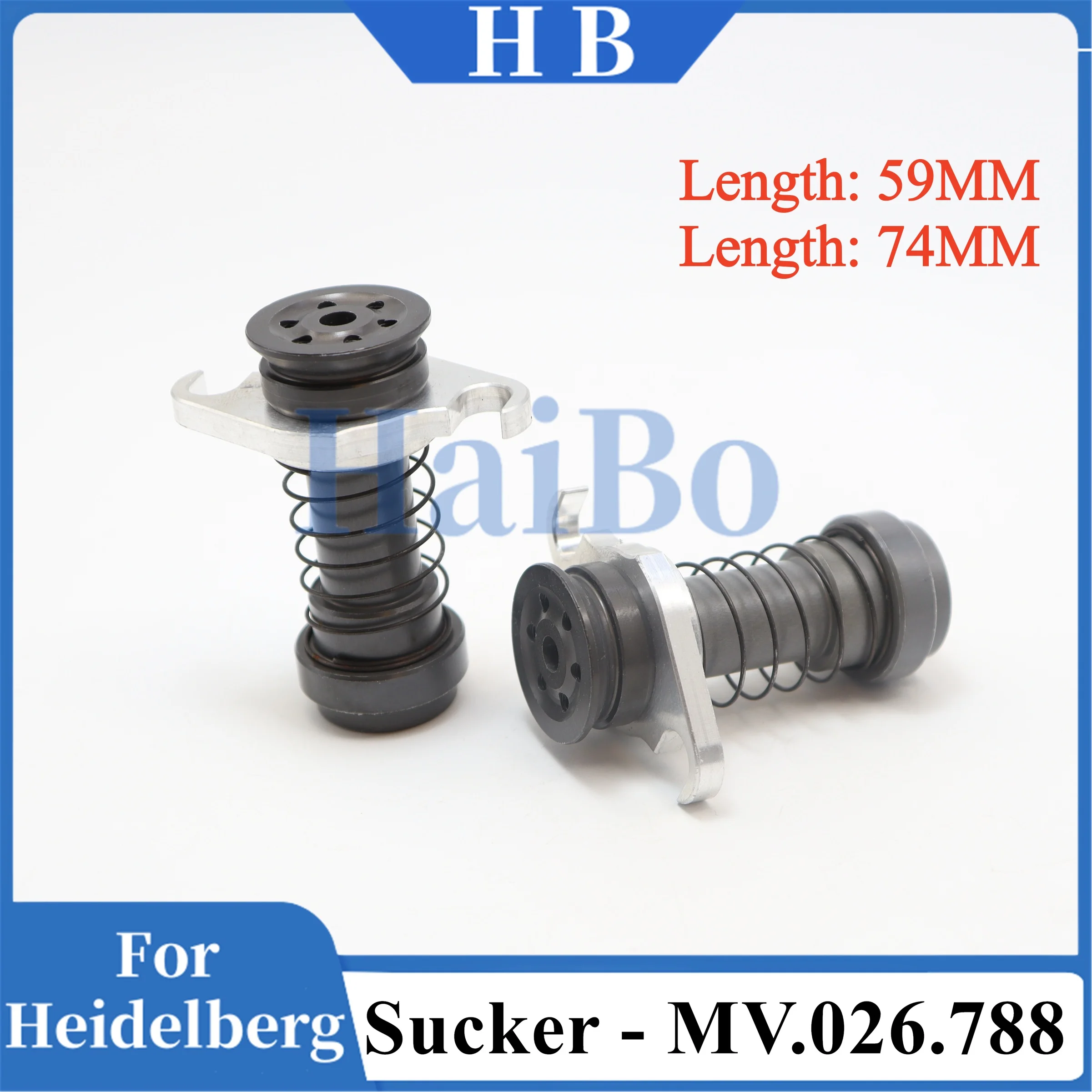 HaiBo Best Quality MV.026.788 For Heidelberg Printing Machine Paper Transfer Suction Cup Core Included Printing Machinery