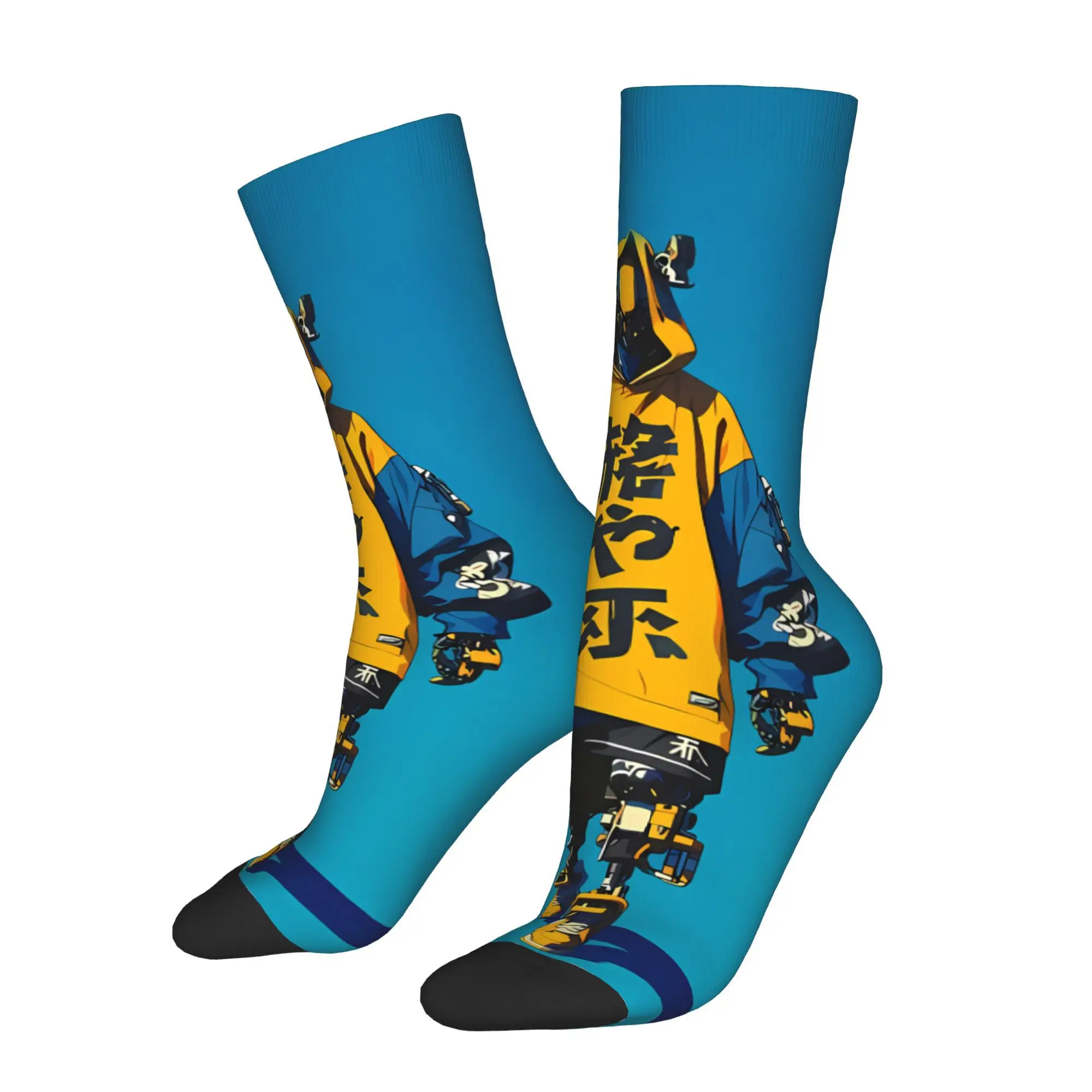 

Punk Band Socks Male Mens Women Autumn Stockings Hip Hop