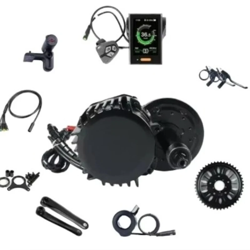 

BBS250W-750W Central Motor Kit LCD Throttle Electric Power Accessories Mountain Modification