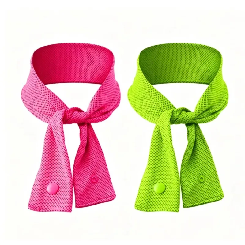 Cooling Ice Towel Natural Cool Sweat Wiping Neck Scarf Outdoor Sports Cold Headband Ice Cooling Belt