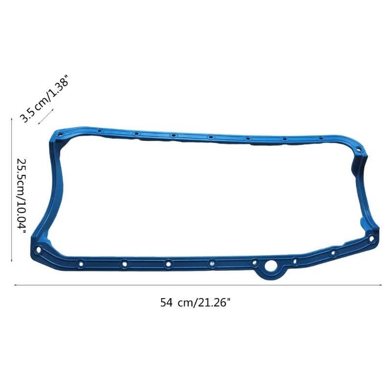 Junta do cárter óleo produtos corrida para motores Pré-79 Early SBC 265 283 327 350 383 400 Peças azul