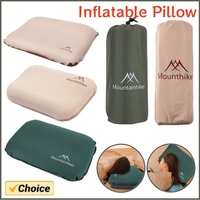 Portable 3D Ultralight Self Inflating Sleeping Pillow Camping Air Pillow High Rebound Compressible Travel Pillow Neck Protect