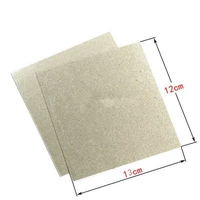 5pc Microwave oven mica sheet Insulation heat insulation sheet mica paper Universal mica board 12*13mm