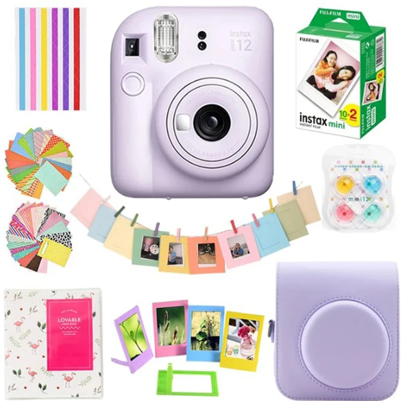 

New Fujifilm Instax Mini 12/11 Film Camera Photo Snapshot Printing Camera Shooting Insta Mini Camara Fotografica Upgraded