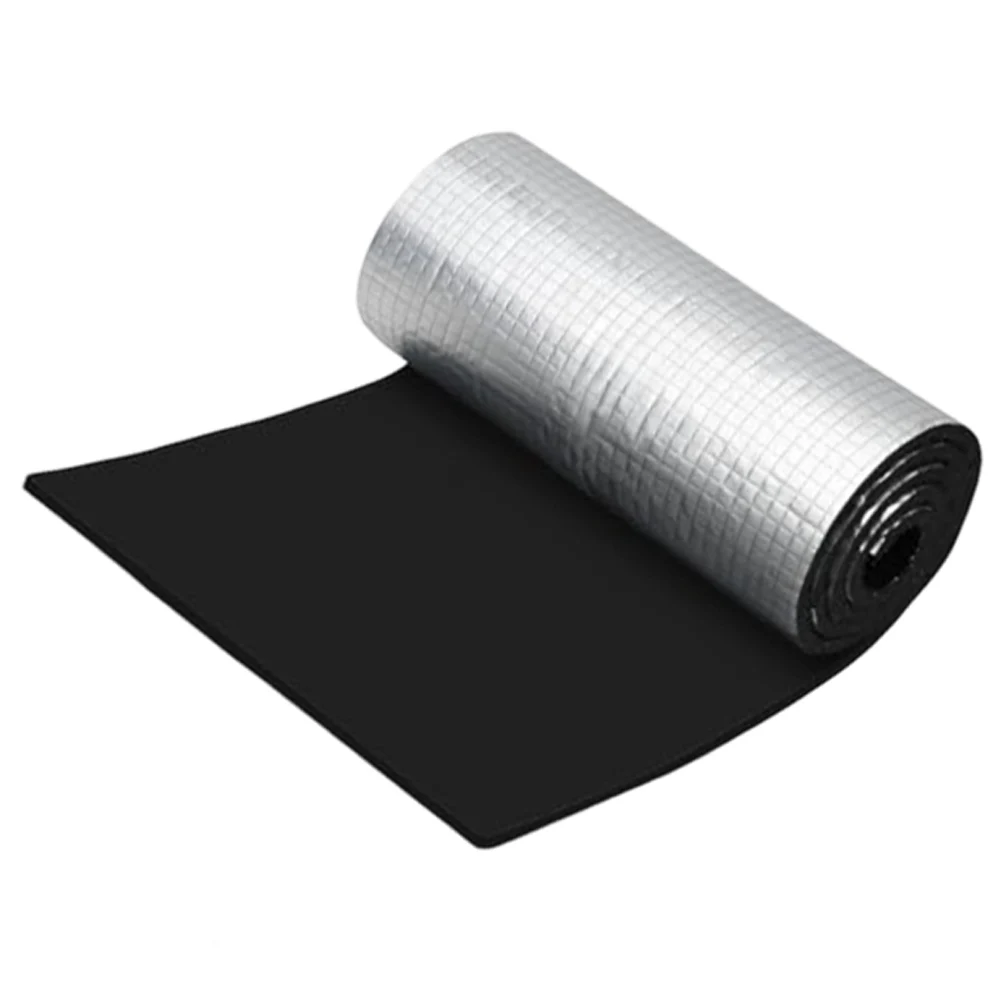 5mm Car Soundproofing Mat Self-Adhesive Aluminum Foil Insulation Roll Soundproof And Noise Reduction Car Hood Insulation